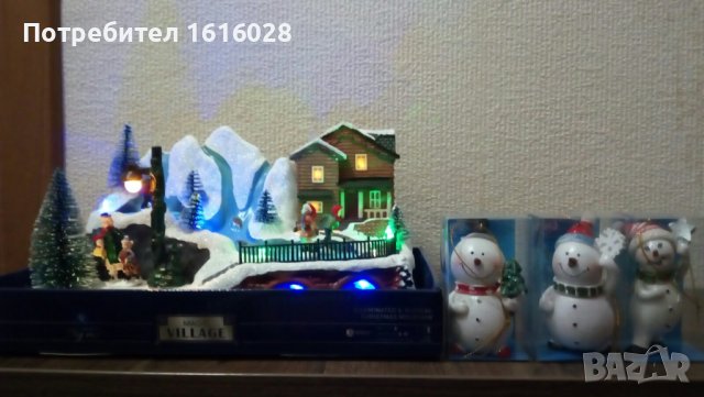 Коледно селце с ледени пързалки на марката MAGIC VILLAGE., снимка 7 - Декорация за дома - 43051390