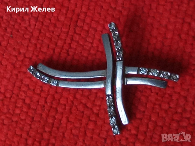 Старо сребърно кръстче 57741, снимка 6 - Колиета, медальони, синджири - 52361194