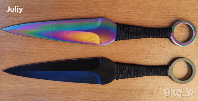 Ножове за хвърляне /дължина 29,8 см и тегло 150 грама /, снимка 15 - Ножове - 37971196
