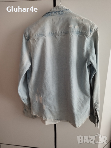 Дънково яке/риза Zara размер S., снимка 8 - Якета - 44842942
