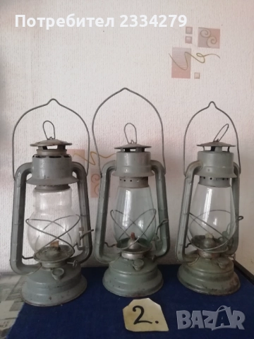 Стари газени фенери, немски, български, чешки, руски. , снимка 8 - Антикварни и старинни предмети - 52455066