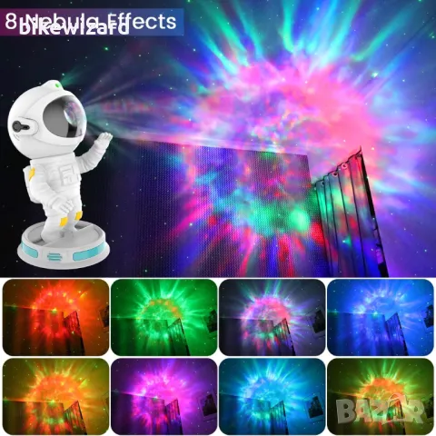 Проектор за звездно небе за деца, проектор за астронавти с дистанционно управление НОВО, снимка 4 - Друга електроника - 50133566