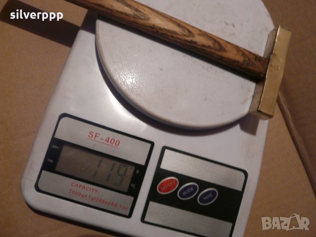 Малко месингово чукче, снимка 6 - Други инструменти - 35481169