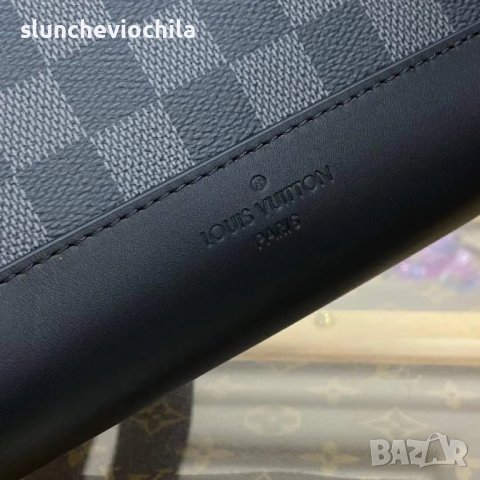 Чанта Louis vuitton M30936 Duo Slingbag Damier Graphite canvas NEW, снимка 5 - Чанти - 43972048