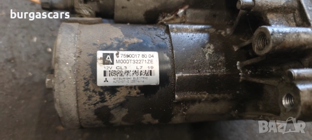 Стартер 7550017 80 04 Peugeot 308 1.4-95к.с.16VVT, снимка 3 - Части - 53244830