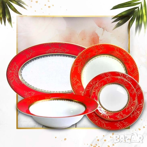 🖤Сервизи за хранене✨ За съдомиялна - лукс от Y o L i S a Порцелан за ценители! ✨🖤, снимка 13 - Сервизи - 52507568