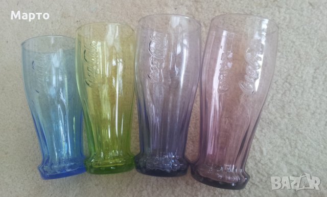 Цветни чаши Кока Кола различни от един сет 7 бр, снимка 9 - Колекции - 33555999