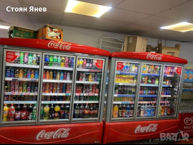 Хладилник 3 врати Кока Кола