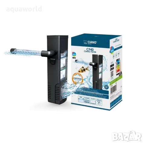 "ПРОМОЦИЯ" Аквариум Ciano Aqua 30 - черен, снимка 5 - Аквариуми - 49779595