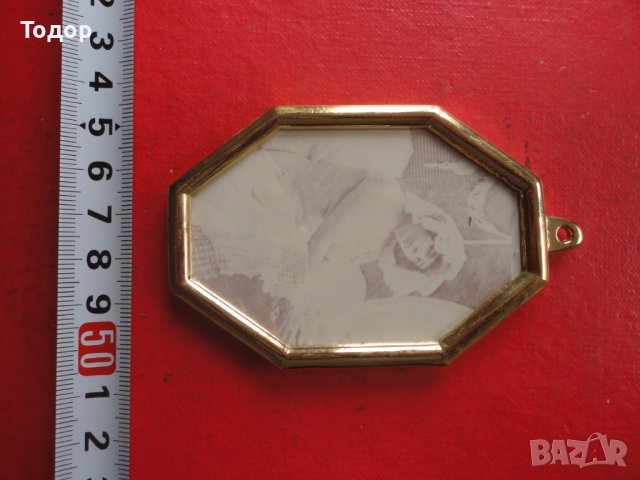 Немска позлатен бронзова рамка за снимка снимки 3, снимка 2 - Антикварни и старинни предмети - 43558828