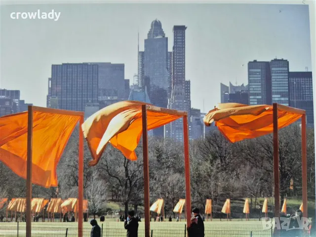 Христо Явашев Christo 2005 Портите Сентръл парк Ню Йорк 1979–2005 2, снимка 4 - Картини - 47725518