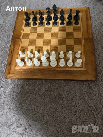 Шах и табла от СОЦ.Време.48/48см4., снимка 5 - Шах и табла - 53232717