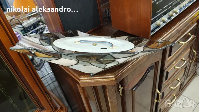 полилей аплик tiffany , снимка 2 - Антикварни и старинни предмети - 49640955