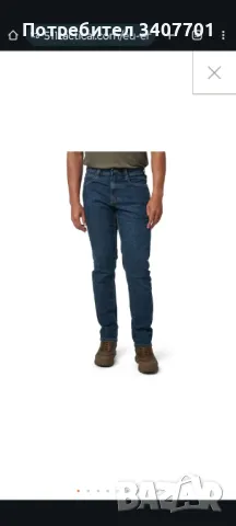 5.11 tactical Defender-Flex Slim Jean,  ColorTinted Wash Indigo (585), снимка 5 - Панталони - 47392818