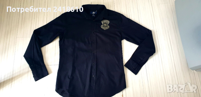 La Martina Cotton Slim Fit  Mens Size M  ОРИГИНАЛ! Мъжка  Риза!, снимка 2 - Ризи - 52143204