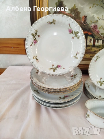 Порцеланов сервиз „Chodzież“ IWONA 🌹🌹🌹- Poland , снимка 3 - Сервизи - 53052681