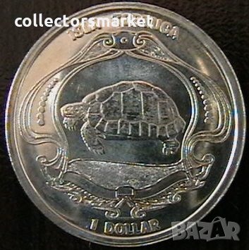 1 долар 2019, Тортуга, снимка 2 - Нумизматика и бонистика - 34979292