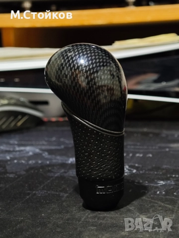 Топка за скоростен лост MOMO shadow carbon оригинална, снимка 8 - Части - 52229311