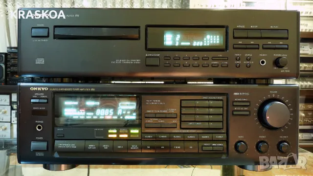 ONKYO TX-7830 &   СД Плеър  DX-7210, снимка 6 - Ресийвъри, усилватели, смесителни пултове - 48004920