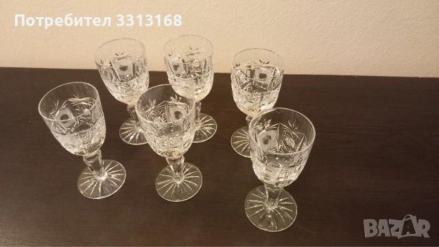 Кристални чаши Поморие , снимка 5 - Сервизи - 52084464