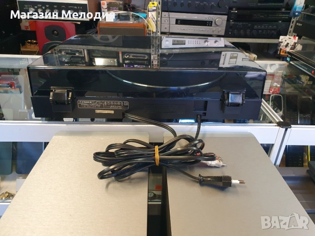 💽📻📀🎶 Грамофон Fisher MT-9060 Direct Drive В отлично техническо и визуално състояние., снимка 13 - Грамофони - 34001186