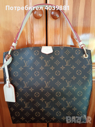 Louis Vuitton Стилна Дамска Чанта с Магнитно затваряне Graceful PM , снимка 3 - Чанти - 44900918