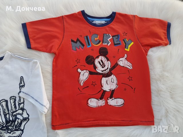 Тениски за момче 5-7 години, снимка 2 - Детски тениски и потници - 27983737