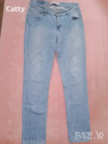 Дамски дънки -2броя за 1лв , снимка 4 - Дънки - 49511828