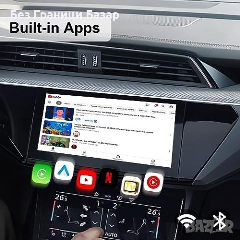 Нов CarPlay Адаптер с Android 11.0 и HDMI Изход Кола автомобил, снимка 2 - Аксесоари и консумативи - 43502438
