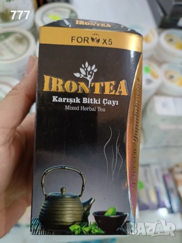 чай за отслабване IRONTEA, снимка 1 - Хранителни добавки - 44088758