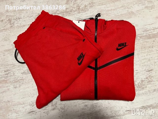 Нов мъжки екип Nike tech fleece  , снимка 4 - Спортни дрехи, екипи - 42832898