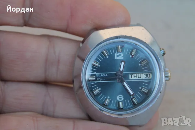 СССР мъжки часовник ''Слава'' 27 камъка