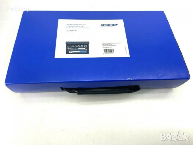 GEDORE - 1/2" PROFI Гедория !! Mобилна !! C- Профил вложки 10 - 32 mm !! ЧИСТО НОВА !!!  GERMANY !!!, снимка 4 - Гедорета - 32998620