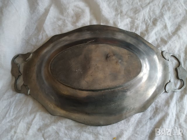 стара метална купа,фруктиера, снимка 4 - Антикварни и старинни предмети - 34933737