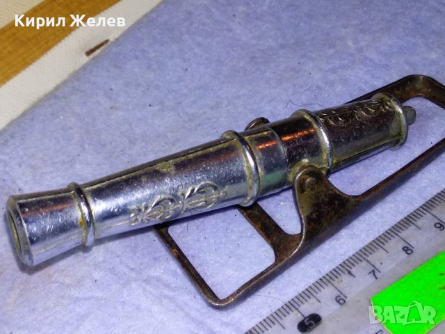 Стар СССР Метален МИНИ - МОДЕЛ на РУСКО КОРАБНО ОРЪДИЕ МОРТИРА ТОП ЕПОХАТА на Цар ПЕТЪР ВЕЛИКИ 24079, снимка 9 - Колекции - 43828004
