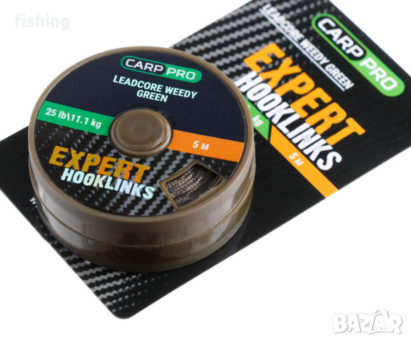 Ледкор за шарански риболов Carp Pro Leadcore 5м, снимка 2 - Такъми - 36513381