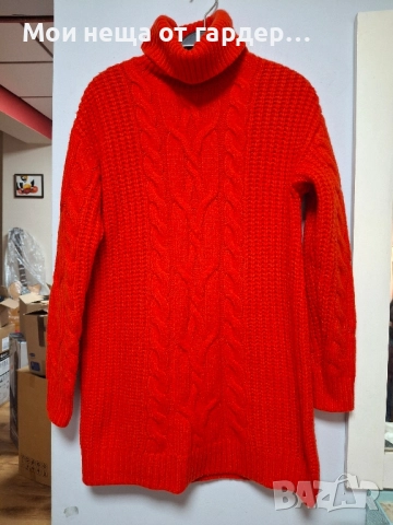 Пуловер удължен НМ.от нова колекция.рХS-S