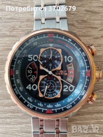 Invicta Aviator луксозен мъжки часовник, снимка 8 - Мъжки - 43819376