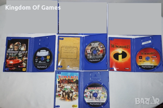 Игри за PS2 The Simpsons/Deus Ex/Gladiator/Legion/Top Gun/The Incredibles/Commandos 2/Jumanji, снимка 17 - Игри за PlayStation - 45514116