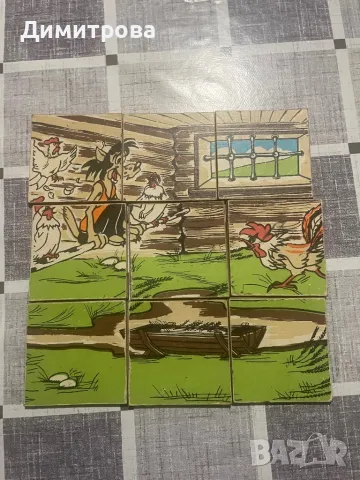 Магнитен пъзел с картинки от “Ну погоди”, картинен пъзел /пъзели- 2 бр./, снимка 4 - Игри и пъзели - 49491694