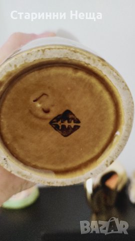 РЕДКАЖ Сърп и Чук  стара ваза керамика порцелан 1940 година маркировка , снимка 2 - Антикварни и старинни предмети - 43242719