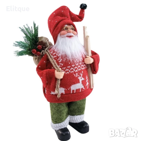 Празнична фигура Дядо Коледа – Идеална украса за дома и подарък, снимка 7 - Други - 52570649