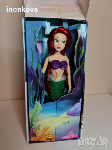 Оригинална Кукла Ариел_Дисни Disney Малката русалка кукла Ариел, снимка 7 - Кукли - 40356094
