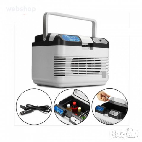 Мини хладилник COOLING AND WARMING REFRIGERATOR , 12L,  60W , 12V/220V , снимка 3 - Хладилници - 38840357