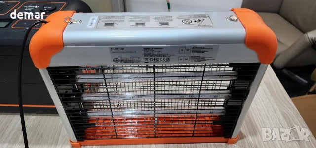 Buzbug LED Fly Zapper 3800V мощен електрически уред за насекоми, 3 лампи - MA009, снимка 6 - Други стоки за дома - 51157481