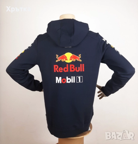 Red Bull Racing F1 Teamline Hoodie - Оригинален мъжки суитшърт, снимка 8 - Суичъри - 52727392