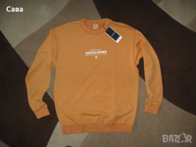 Ватирана блуза JACK&JONES  мъжка,Л-ХЛ, снимка 2 - Блузи - 43467704
