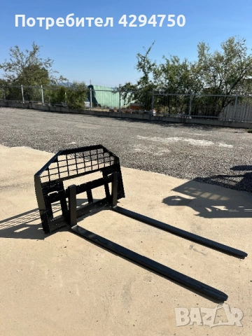 Палетни вилици за мини челен товарач , снимка 4 - Индустриална техника - 51749974