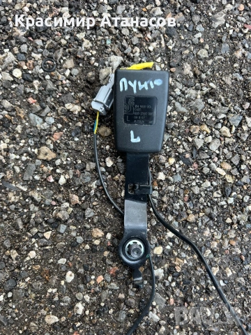 184669180. Датчик колан закопчалка преден ляв за Фиат Гранде пунто 2006-2012г