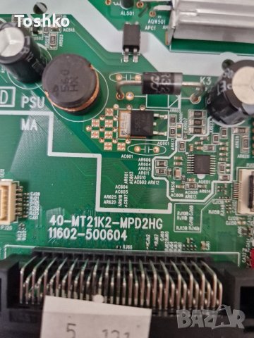 Main board 40-MT21K21K2-MPD2HG TV TCL 40S6200, снимка 2 - Части и Платки - 44102432